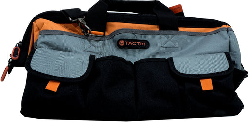 Tactix Gate Mouth Tool Bag, 20-Inch, 50.7 x 29.4 x 30.5 cm