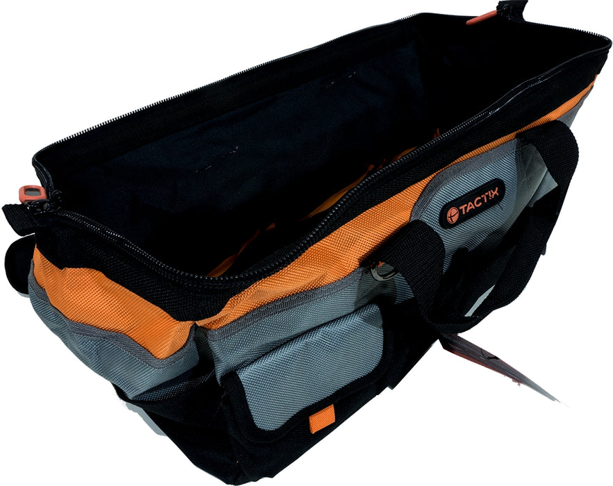 Tactix Gate Mouth Tool Bag, 20-Inch, 50.7 x 29.4 x 30.5 cm