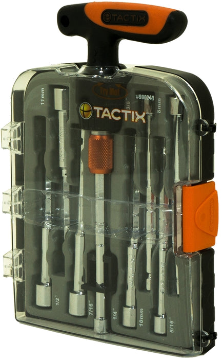 Tactix Nut Driver and T Driver 9-Piece Set, 9 pcs