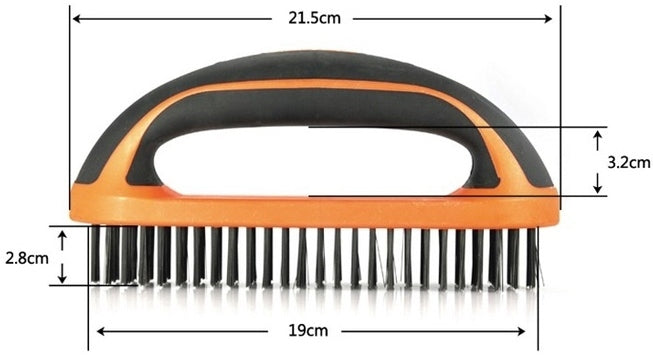 Tactix D Type Brush, 210 mm