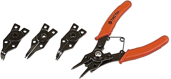 Tactix 4-Piece Circlip Pliers Set, 4 pcs