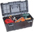 Tactix Tool Box with Aluminium Grip Handle, 53.5 x 27.5 x 24.7 cm