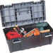 Tactix Tool Box with Aluminium Grip Handle, 53.5 x 27.5 x 24.7 cm