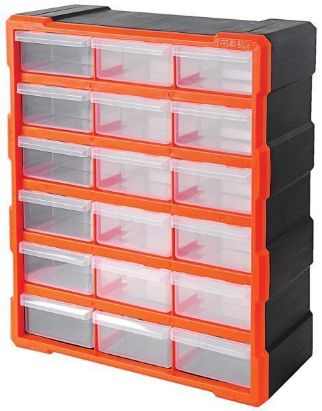 Tactix Small Drawers Storage Bin, 