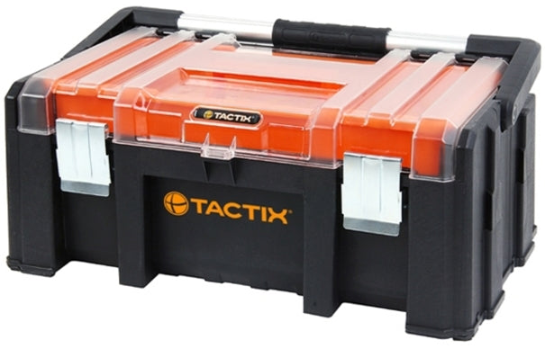 Tactix Tool Box with 2-Piece Removable Tubs, 51 cm (20 inch)