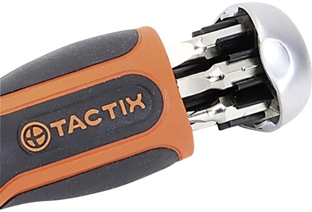 Tactix Ratchet Screwdriver Set, 