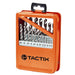 Tactix Metal Case Drill Set, 21 pcs