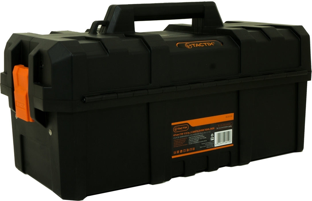 Tactix Cantilever Tool Box, 19 inch