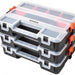 Tactix Interlocking Storage Cases, 3-Piece Set, 3 pcs