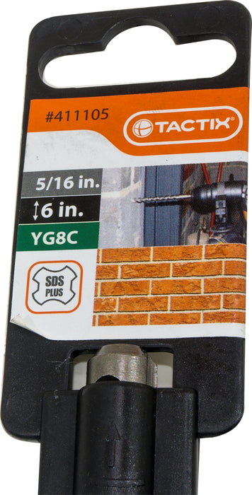 Tactix SDS Plus Drill, 5/16 x 6 Inch, 1 ct