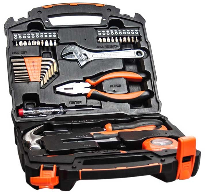 Tactix 45-Piece Tool Box Set, 45 pcs