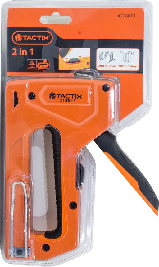 Tactix 2 in 1 Heavy Duty Staple Gun, 1 ct