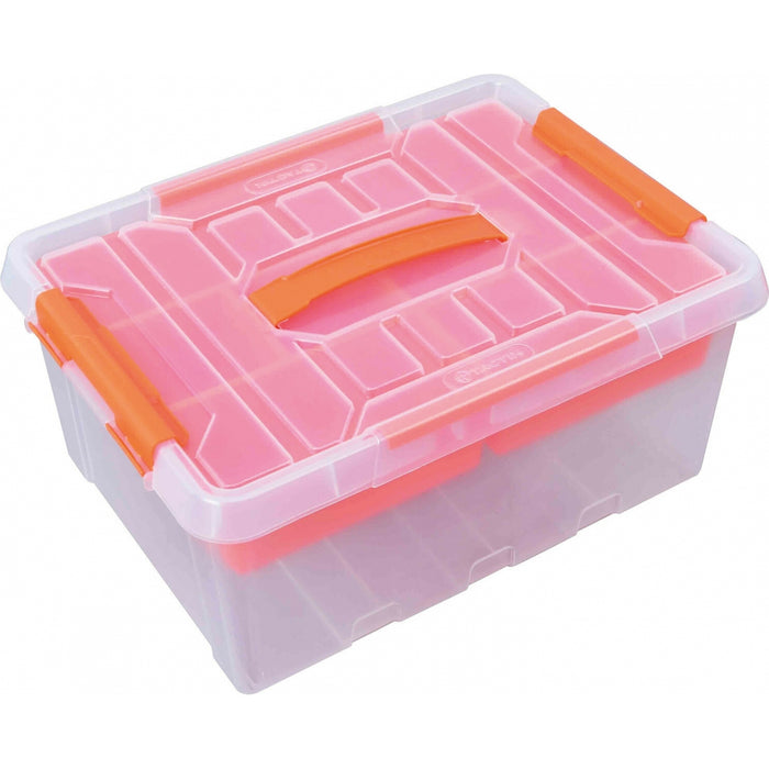 Tactix Clear Storage Box, 22 L , 1 pc