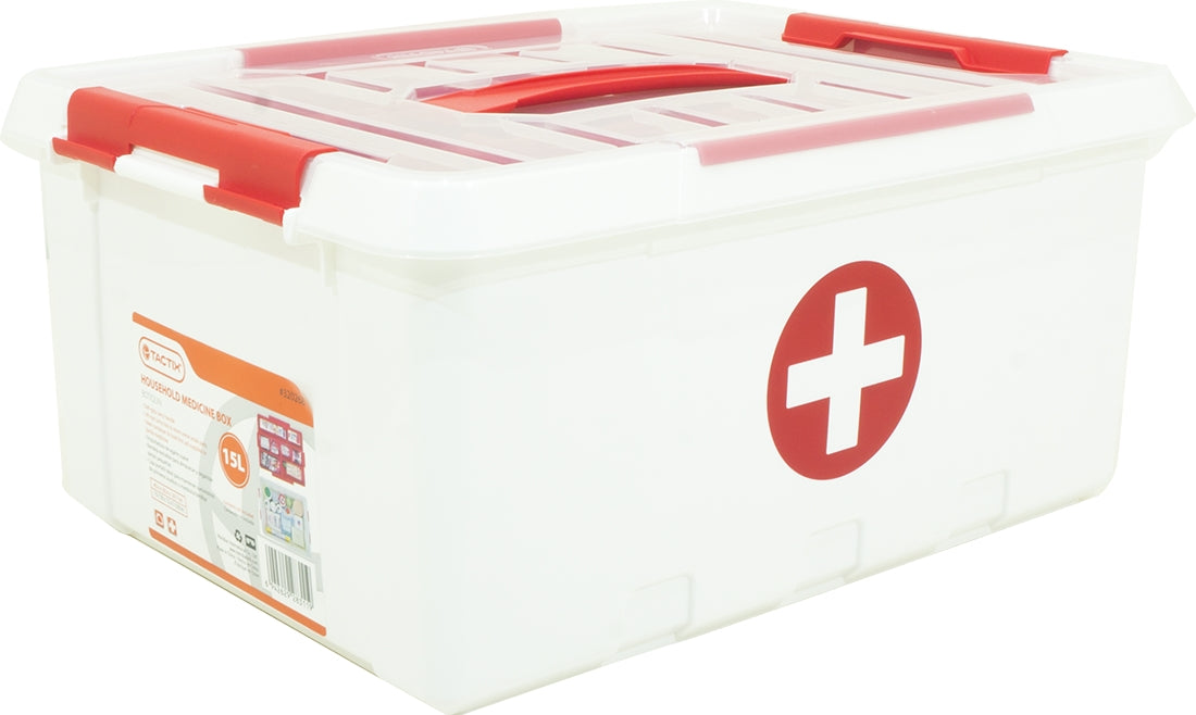 Tactix Household Medicine Box, 15 Liter, 15 L