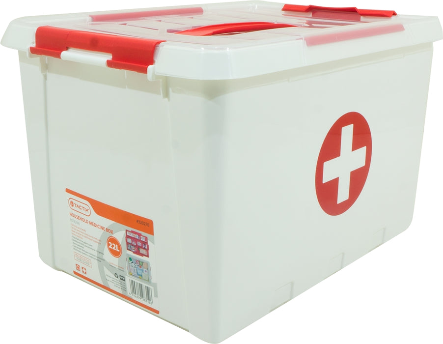 Tactix Household Medicine Box, 22 Liter, 22 L