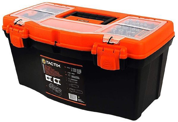 Tactix 40-Piece Toolbox Set , 