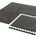 LiveUp Eva Interlocking Gym Floor Mats, Black, 4 x 63 x 63 cm, 4-pack