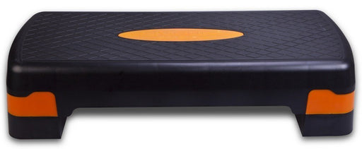 LiveUp Sports Aerobic Step Board, Adjustable Black & Orange, 1 ct