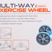 LiveUp mulit-Way Exercise Wheel, 