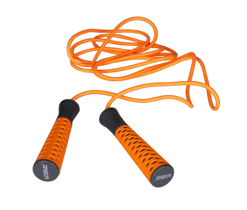 LiveUp Jump Rope, Black & Orange, 