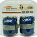 LiveUp 1 kg Wrist/Ankle Weight, Blue, 2 x 1 kg