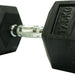 LiveUp Rubber Dumbell, 17.5 kg, 