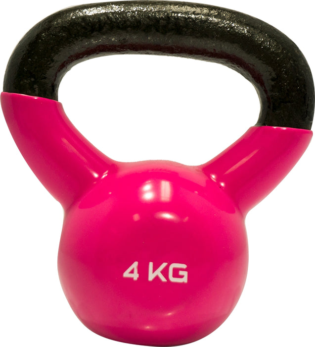 LiveUp Vynil Kettlebell, 4 kg, 4 kg