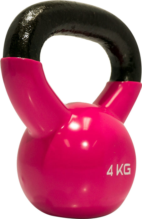 LiveUp Vynil Kettlebell, 4 kg, 4 kg