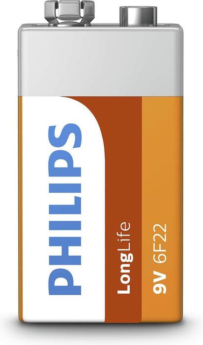 Philips Longlife 9V Battery , 1 pc