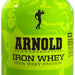 MP MusclePharm Arnold Schwarzenegger Iron Whey Protein Powder, Cookies N Cream, 5 lbs