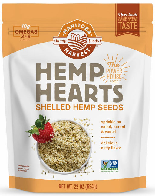 Manitoba Harvest Hemp Hearts, 22 oz