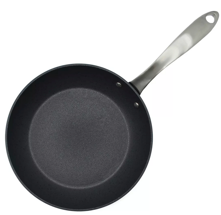 Starfit The Rock 11-Inch Diamond Fry Pan, Black , 1 pc