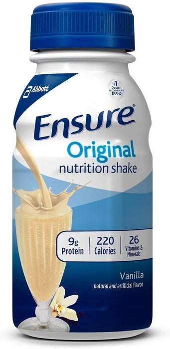 Abbott Ensure Original Nutrition Shake, Vanilla, 8 oz