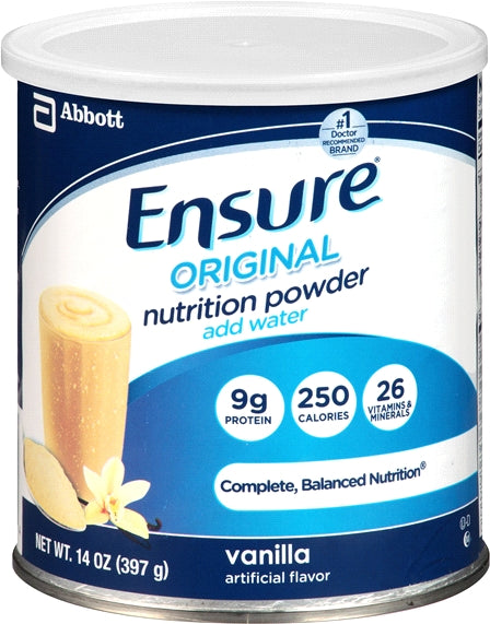 Abbott Ensure Original Nutrition Shake Powder, Vanilla, 397 gr