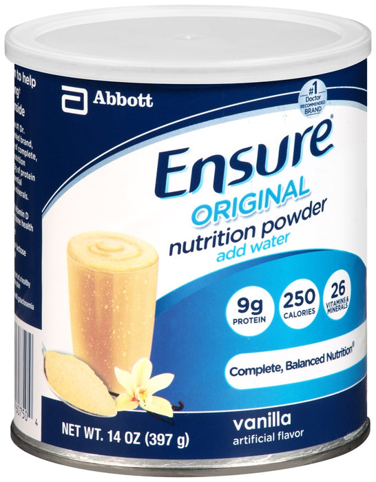 Abbott Ensure Original Nutrition Shake Powder, Vanilla, 397 gr