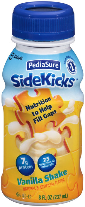 Abbott PediaSure Sidekicks Nutrition Drink, Vanilla Shake, 6 ct