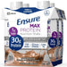 Abbott Ensure Max Protein Nutrition Shake Cafe Mocha, Value Pack, 4 x 11 oz