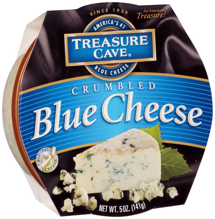 Treasure Cave Crumbled Blue Cheese, 5 oz