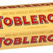 Toblerone Swiss Milk Chocolate with Honey & Almond Nougat, 6 x 3.52 oz