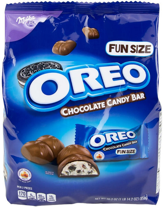Oreo Chocolate Fun Size Candy Bars, 856 gr