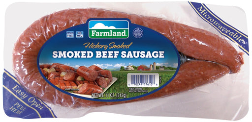 Farmland Hickory Smoked Beef Sausage, 11 oz