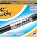 Bic Marking Black Chisel Tip Permanent Markers, Value Pack, 12 ct