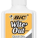 Bic Wite Out Quick Dry Correction Fluid, 7 oz