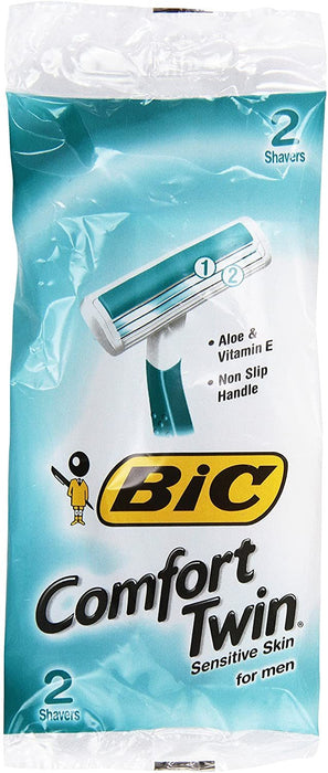 Bic Comfort Twin Disposable Razors, 2 ct