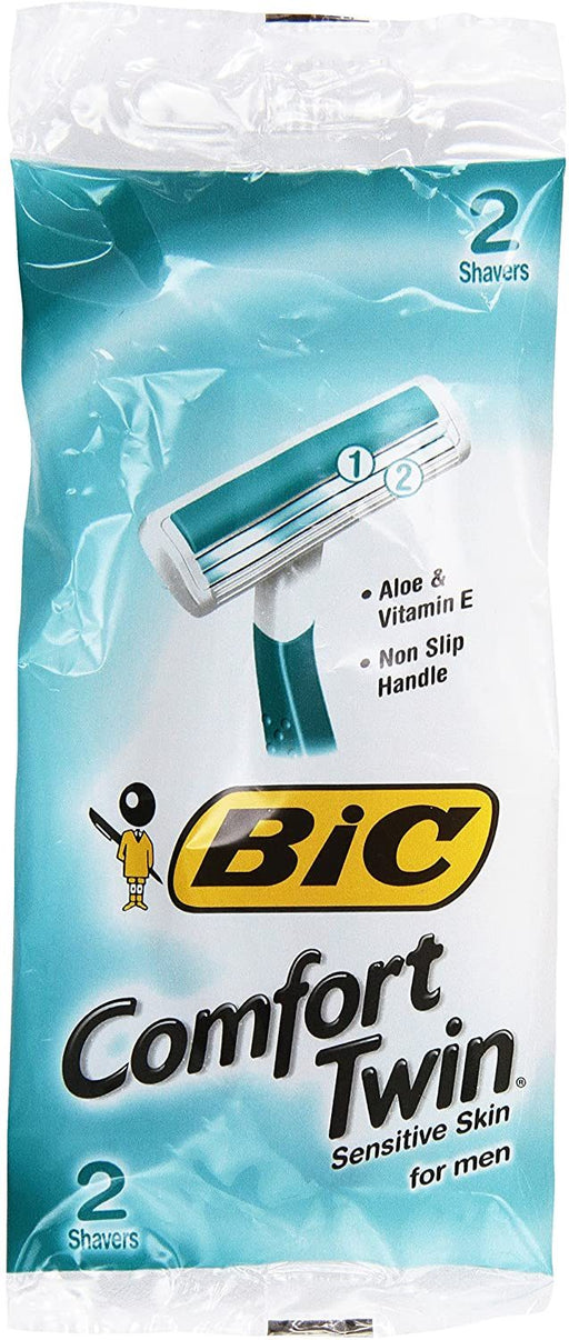 Bic Comfort Twin Disposable Razors, 2 ct