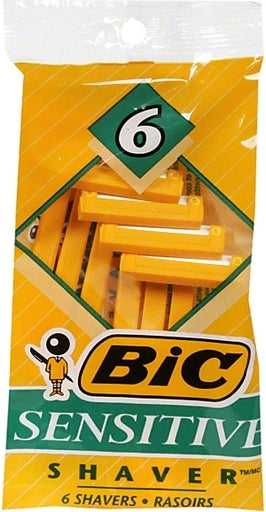 Bic Sensitive Disposable Razors, 6 ct