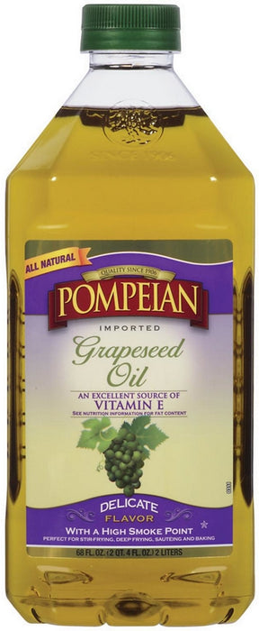 Pompeian All Natural Grapeseed Oil , 2 L