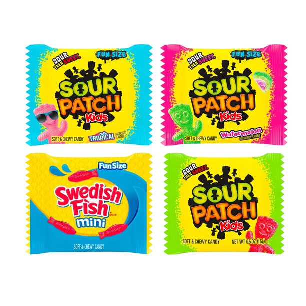 Sour Patch Kids Sour Candy, Variety Pack , 200 ct