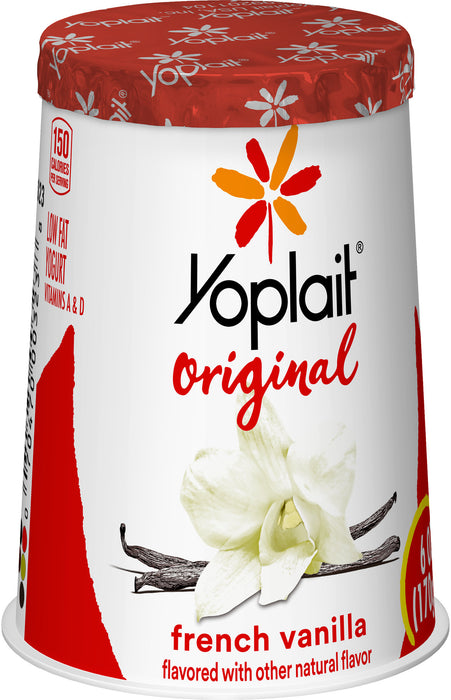 Yoplait Original Yogurt, French Vanilla, 6 oz