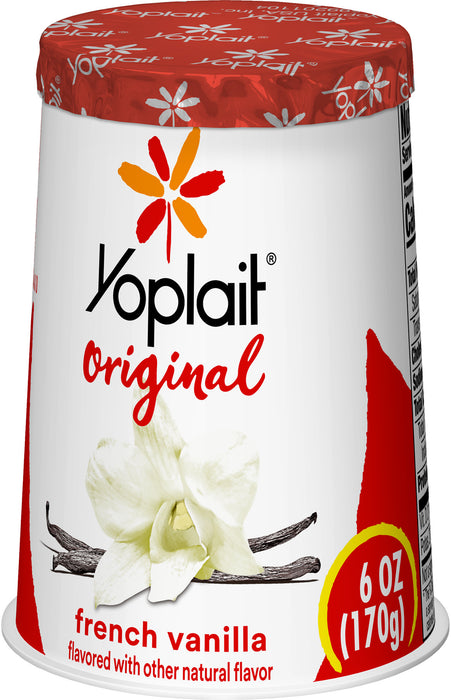 Yoplait Original Yogurt, French Vanilla, 6 oz